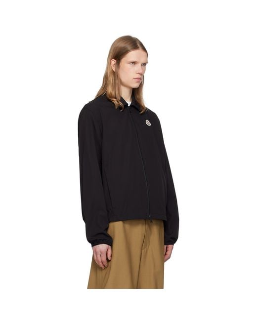 Moncler Black Evandro Jacket for men