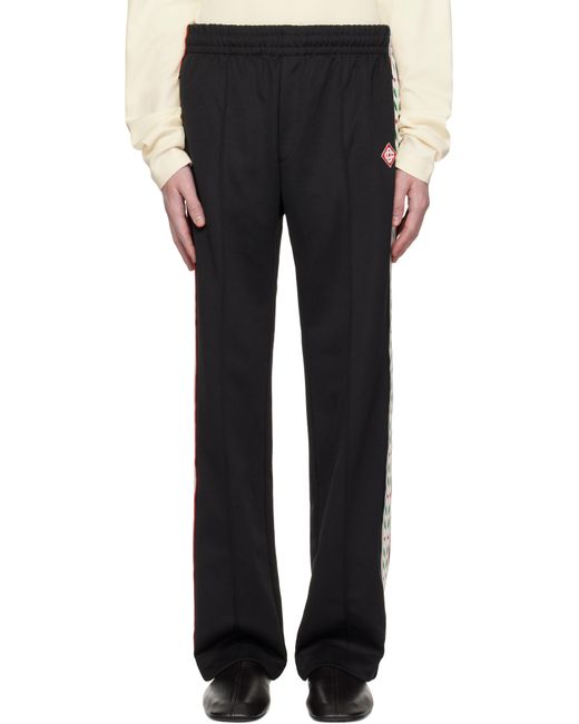 メンズ Casablanca ブラック Laurel トラックパンツ Black
