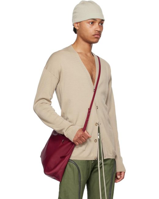 Rick Owens Natural Off-white Peter Cardigan for men