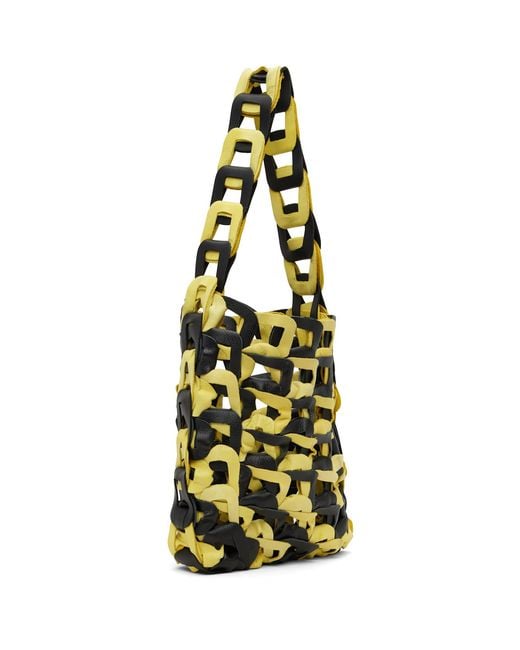 SC103 Black Links Medium Tote for men