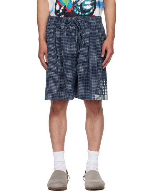 STORY mfg. Blue Bridge Shorts for men