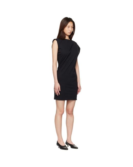 Agolde Black Beth Minidress