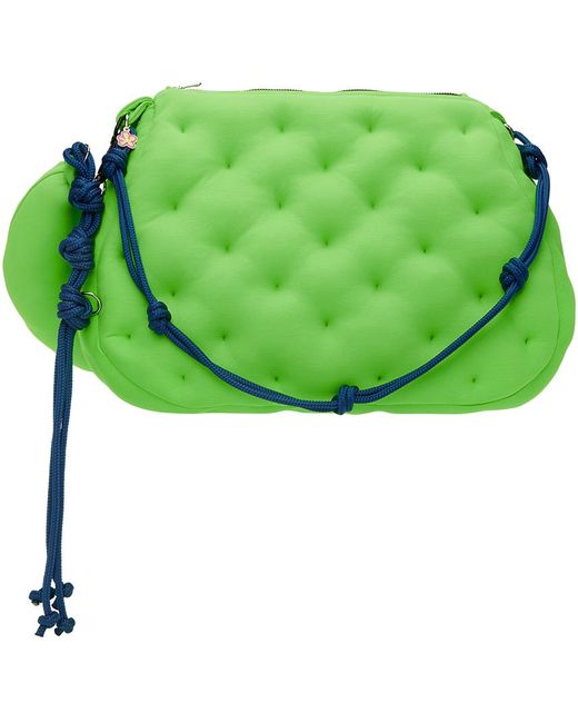 Marshall Columbia Large Plush Messenger Bag in Green for Men Lyst