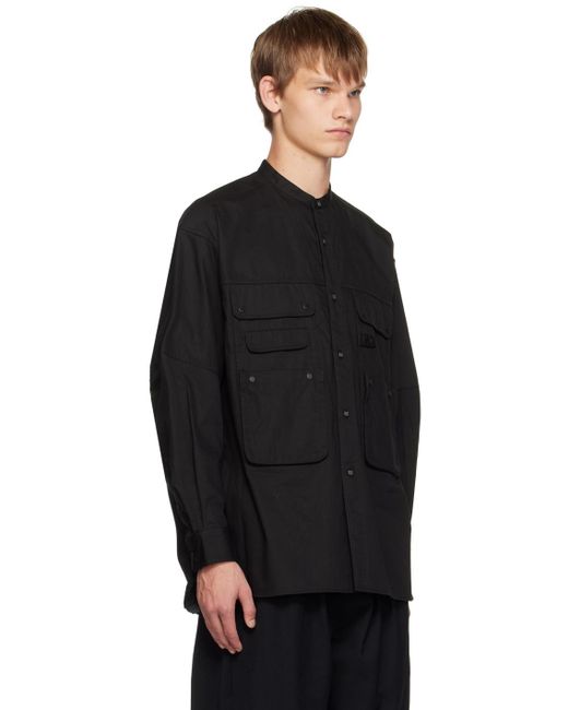 White Mountaineering Black Mountaineering®︎ Patch Pocket Shirt for men
