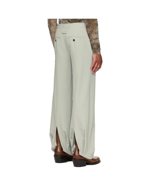 Jean Paul Gaultier Multicolor Undershoe Straps Detail Trousers for men
