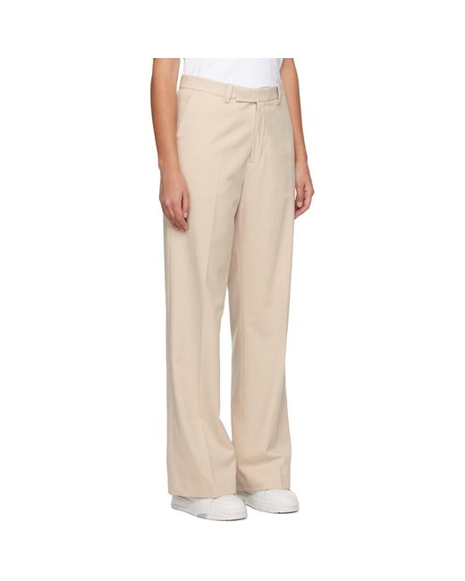 Axel Arigato Natural Arch Slit Trousers