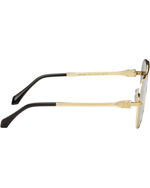 Versace Green Avanti Pilot Sunglasses for men