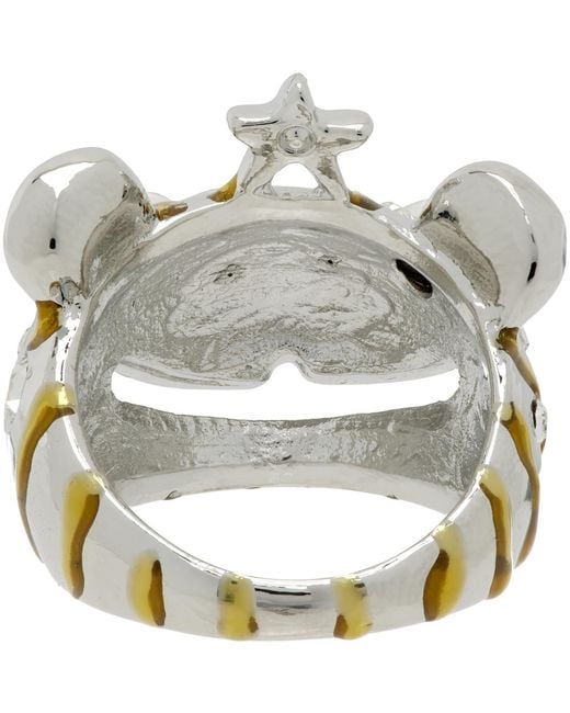 Collina Strada Metallic Princess Bear Ring