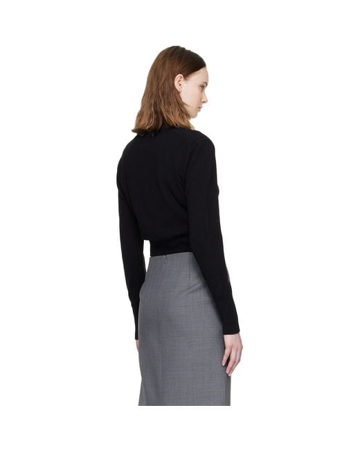 CECILIE BAHNSEN Black Dua Cardigan