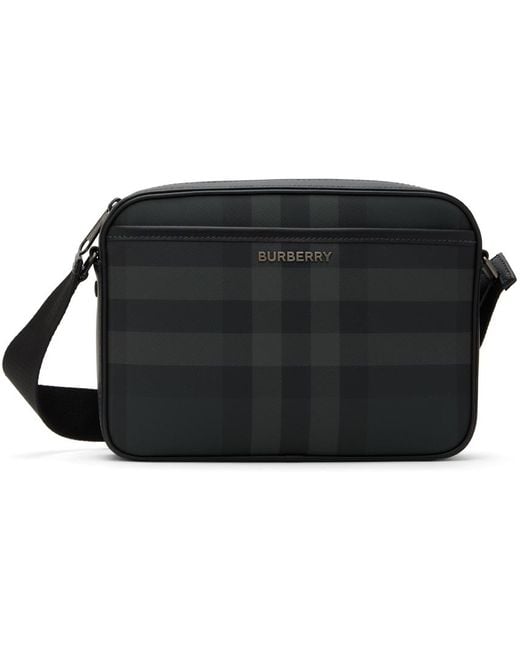 Burberry Black Gray Muswell Bag for men