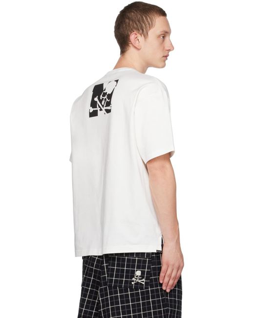 Mastermind Japan White Skull T-shirt for men