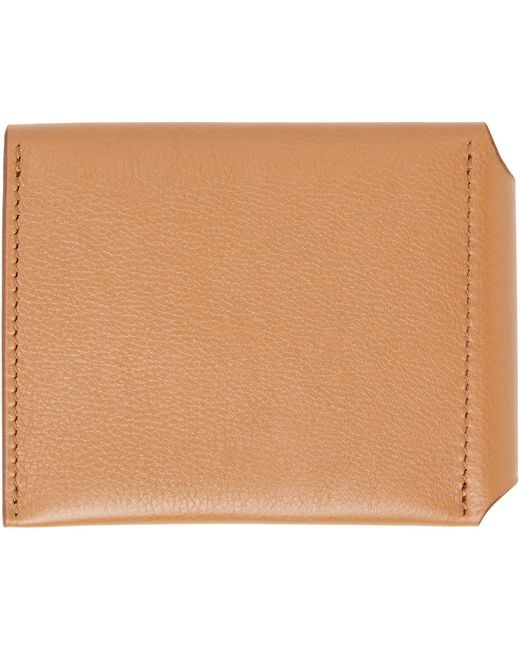 Acne Natural Fold Wallet for men