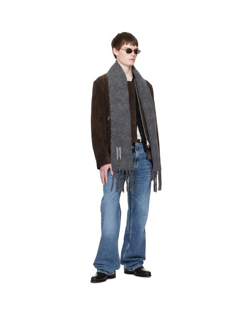 Our Legacy Black Drift Suede Jacket for men