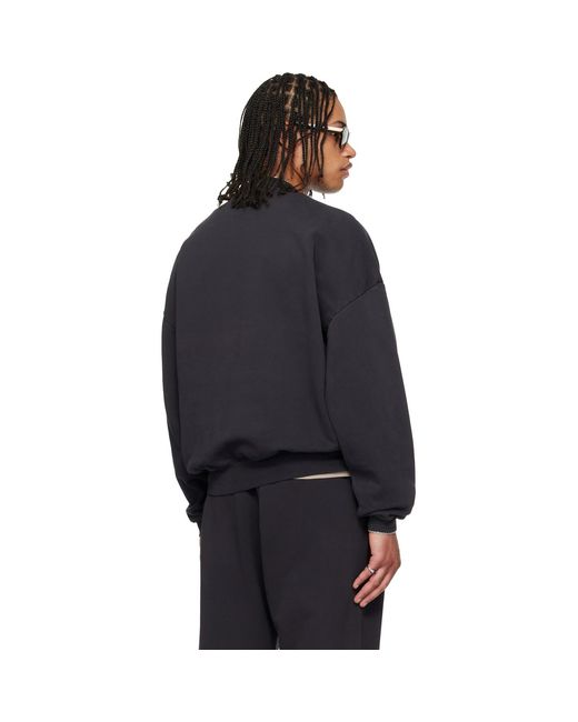 Fear Of God Black Training 90S Crewneck Sweatshirt for men