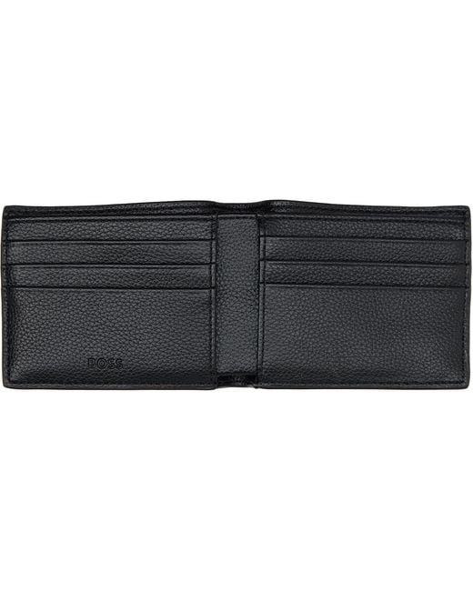 Boss Black Emed Logo Wallet for men
