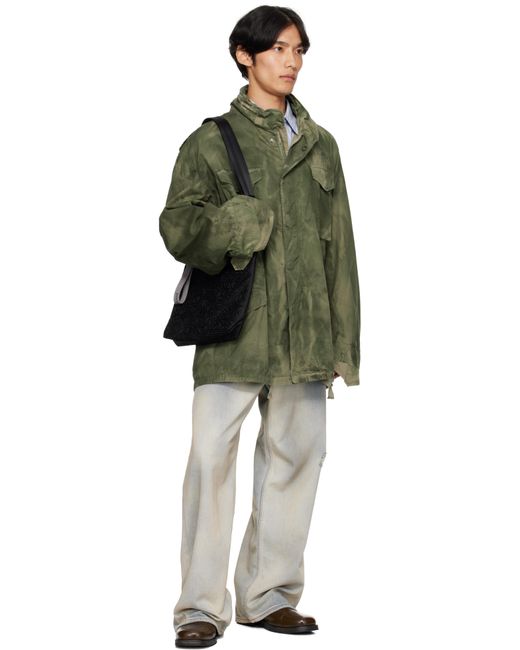 Vivienne Westwood Black Tangled Orb Jacquard Luke Pouch for men