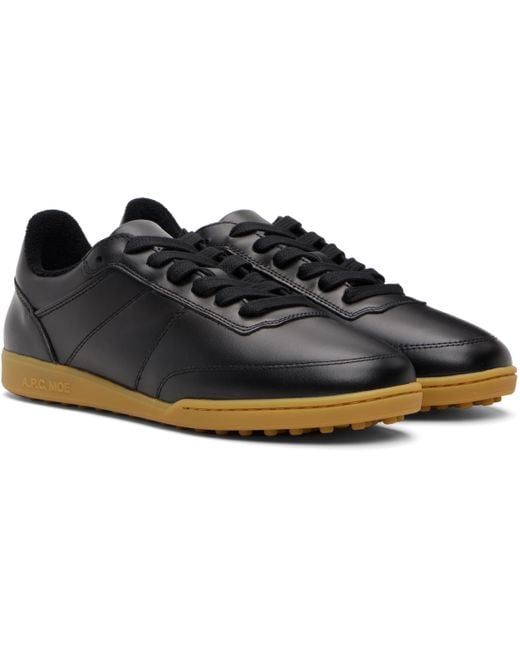 A.P.C. Black Moe Sneakers for men