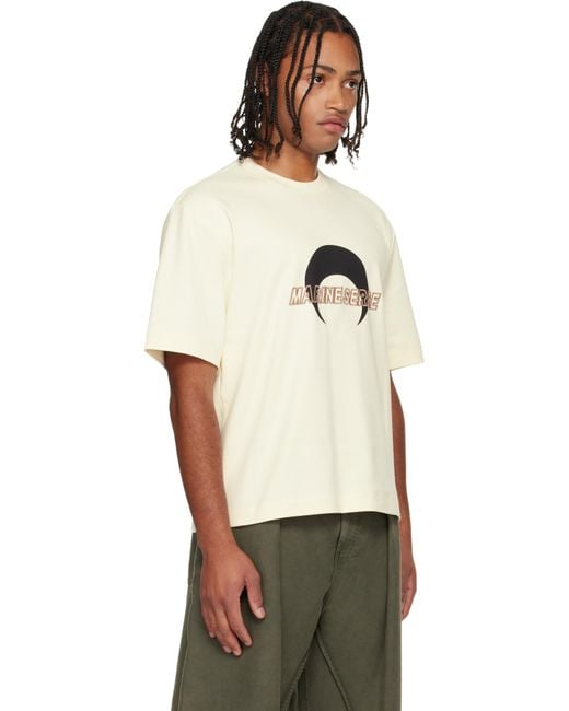 MARINE SERRE Natural Ms Sports Jersey T-Shirt for men