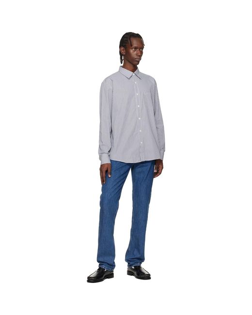 A.P.C. Black Owen Shirt for men