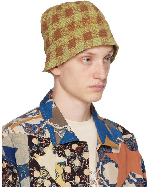 STORY mfg. Blue Brew Bucket Hat for men