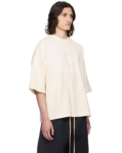 Fear Of God Natural Off- Airbrush 8 T-Shirt for men