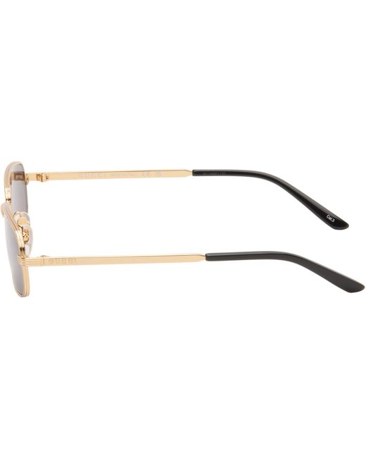 Gucci Black Rectangular Sunglasses for men