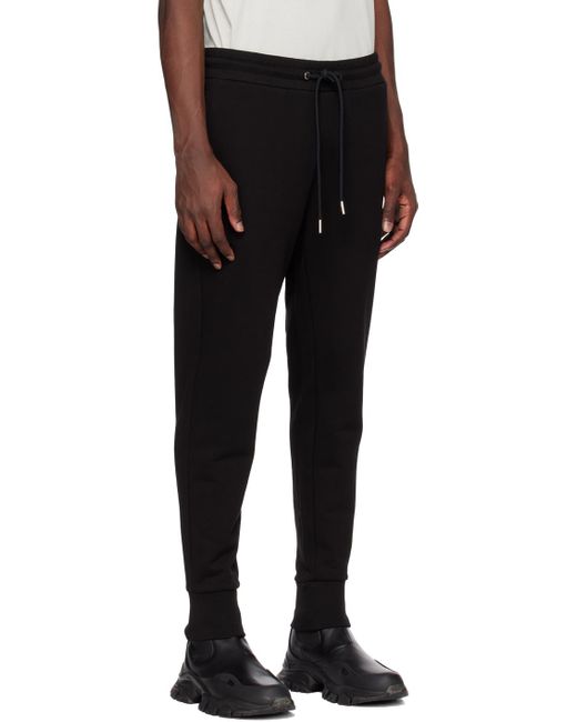 Moncler Black Drawstring Lounge Pants for men