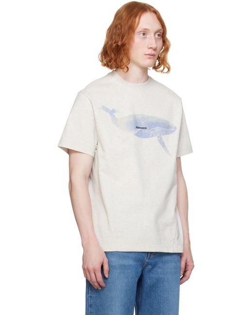 T-shirt graphique Adererror pour homme en coloris White
