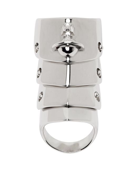 Vivienne Westwood Multicolor Armour Ring for men