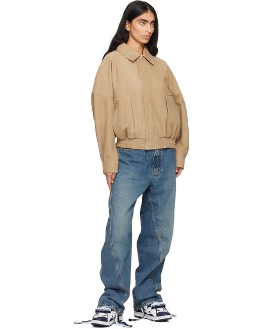 Baskets Curb Blanc Et Bleu Marine En Cuir Lanvin pour homme en coloris Black