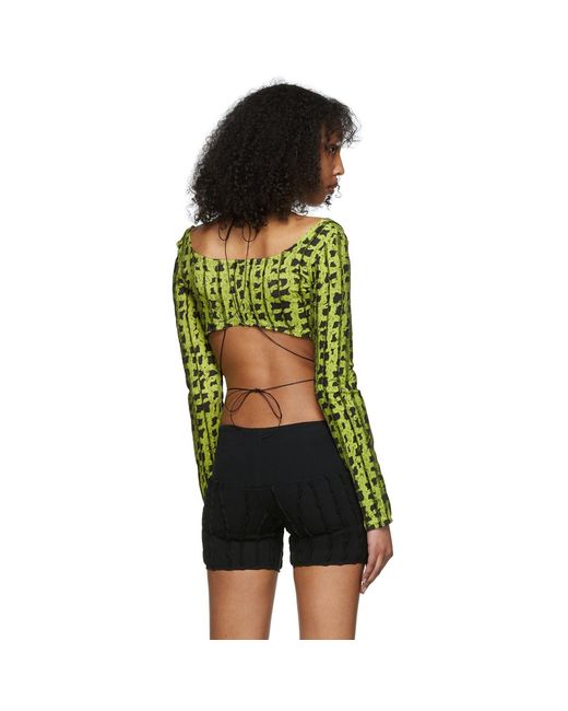 Helenamanzano Black Ssense Exclusive Cuerda T-Shirt
