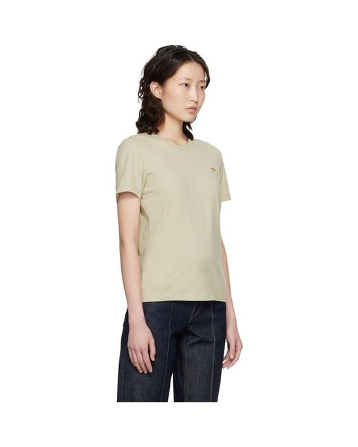 Maison Kitsuné Black Baby Fox Regular T-Shirt