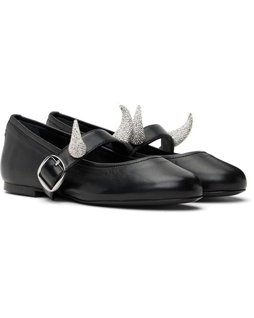 Coperni Black Disney Horn Ballerina Flats