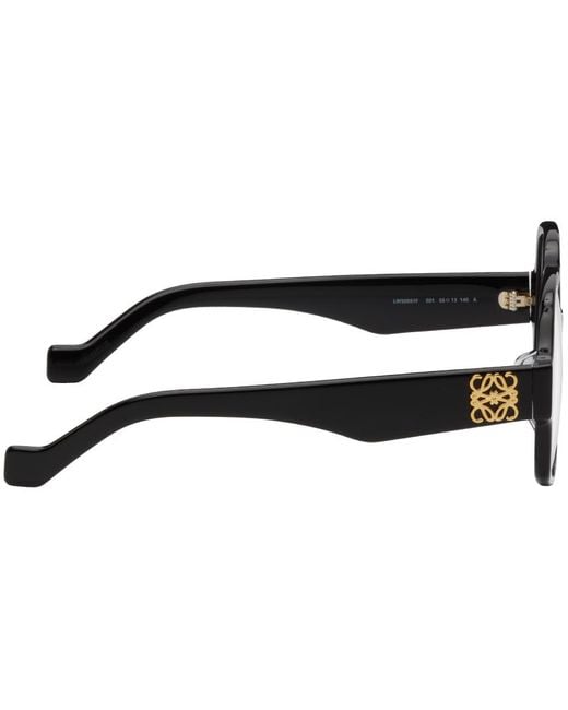 Loewe Black Oversized Glasses