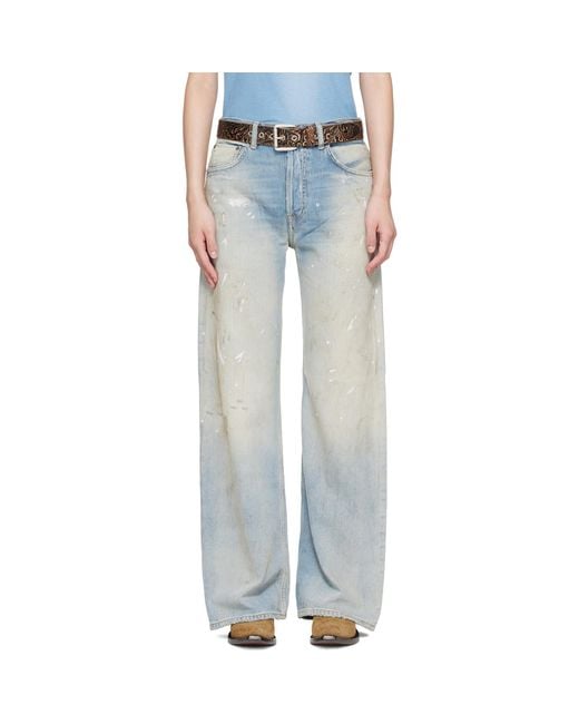 Acne Blue Regular Fit 2021F Jeans