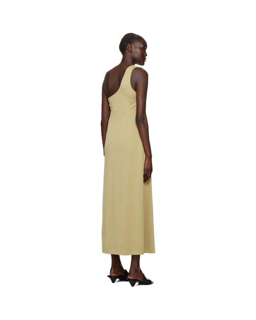Third Form Black Form One Shoulder Midi Dress
