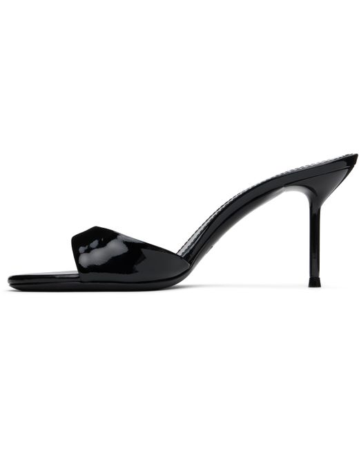 Paris Texas ブラック Lidia 70 ミュール Black