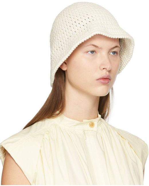 Low Classic Cotton Hand Bucket Hat in 