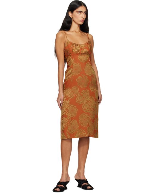 knee length dresses for ladies Pre-Owned Dries Van Noten Doria Midi Dress XS