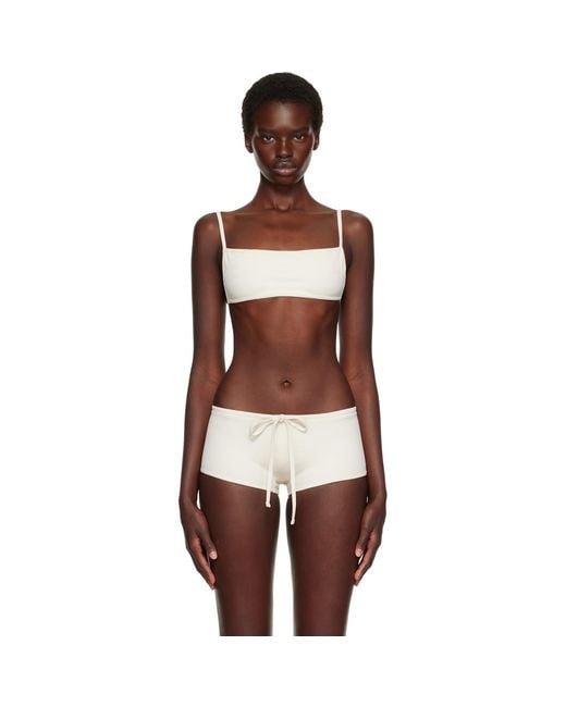 Belle Anna Brown Off- Reve Bikini Top