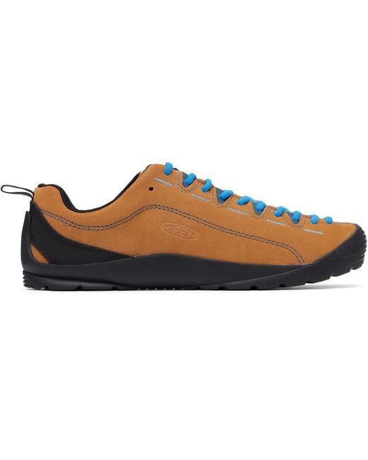 Keen Black Tan Jasper Suede Sneakers for men