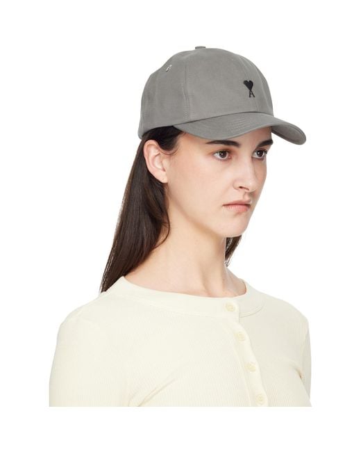 AMI Natural Cotton Ami De Coeur Embroidery Cap