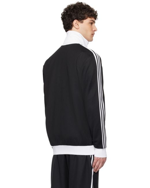 Adidas Originals Black Adicolor Classics Beckenbauer Track Jacket for men