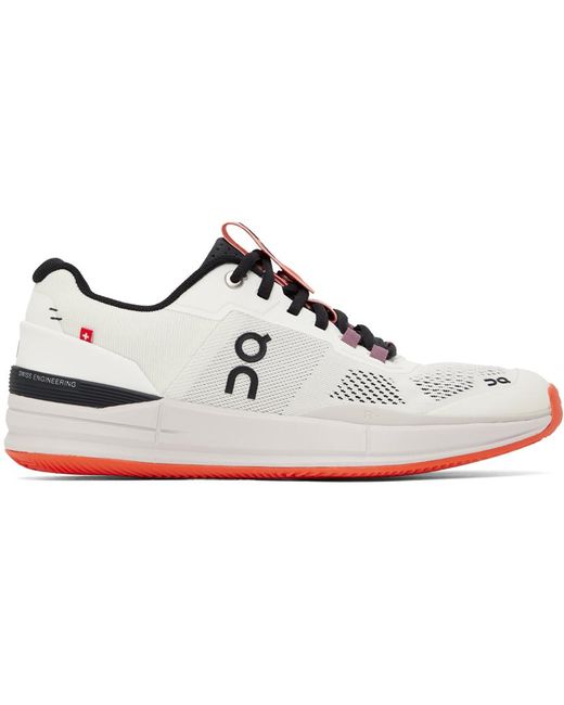 On Shoes Black Off- 'the Roger Pro Clay' Sneakers for men