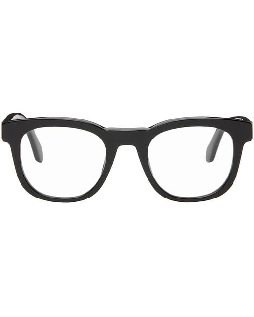 Off-White c/o Virgil Abloh Black Optical Style 71 Glasses for men