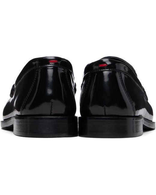 Aeyde Black Terry Polido Loafers