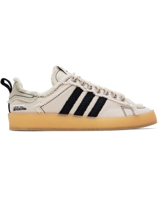 Baskets campus 80s blanc cassé édition adidas originals Song For The Mute  pour homme en coloris Noir