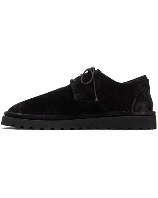 MARSELL Gomme Black Suede Derbys for men