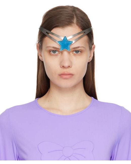 Ashley Williams Purple Star Headband