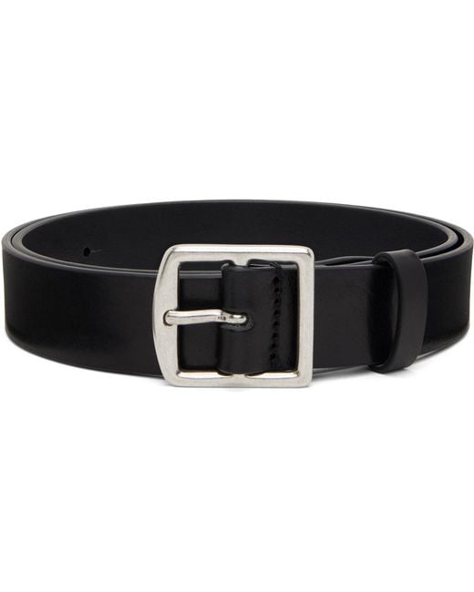 DSquared² Black Twin Buckle Belt for men